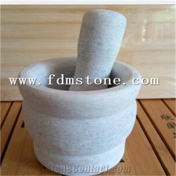 Stone Onyx & Marble Mortar and Pestle with Turning Surface,Kitchen Stone
