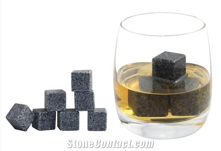 The Newest Stainless Steel Ice Cube, Whisky Stone,Wine Chiller Lfk-Ic01