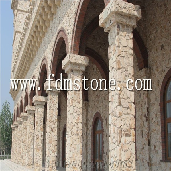 White Rusty Sandstone Sale Paving Stones,Tiger Skin Building Stones, Wall Stone