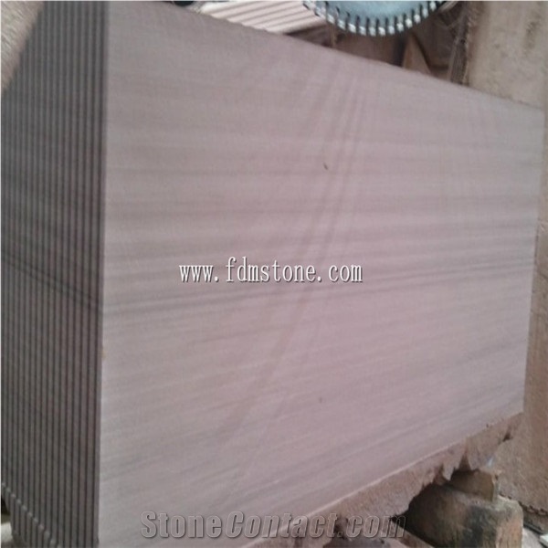 Wholesale Goods from China Vein Cut Purple Honed Sandstone Cut to Size