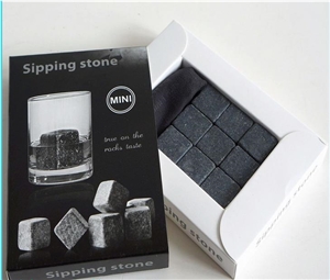 Zeal Dice Ice Cube Whisky Wine Stone Stainless Steel Ice Cube Chilling Stone