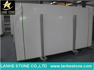 Quartz Factory,Hot Selling White Quartz Stone Slabs for Interior Decoration Size 300*140 ,305*155, Customized as Request