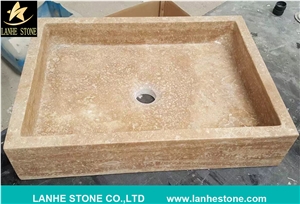 Sandstone Round Sinks 430*430*135