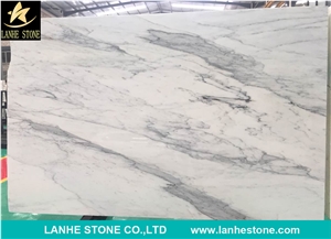 Super High Quality Snow White Marble Big Slabs& Cut to Size Per Your Request