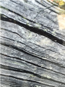 Black Wavy Black Wooden Marble Slabs & Tiles, China Black Marble