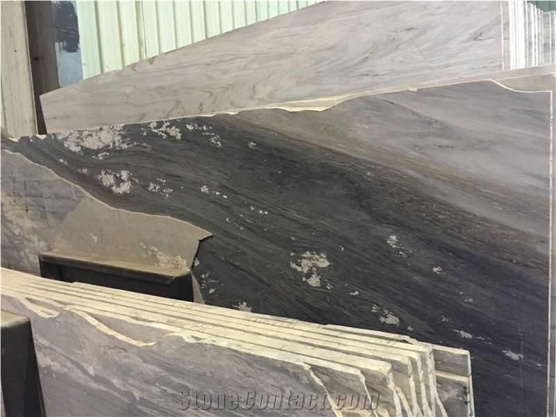 Palissandro Marble Italy Blue Sand Marble Tile & Slab