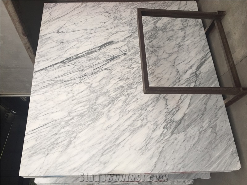 Venato Carrara White Gioia Italy White Marble Tile & Slab