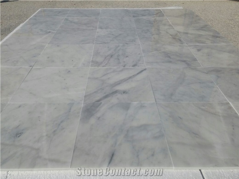 Bianco Carrara D Marble Tiles & Slabs, Carara White Marble Flooring Tiles, Walling Tiles