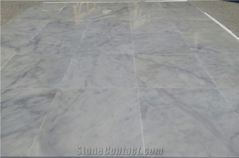 Carara White Marble Tiles & Slabs, Polished Marble Flooring Tiles, Walling Tiles