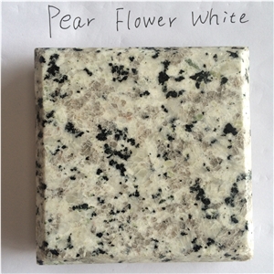 Pear Flower White Granite,China White Granite,Quarry Owner,Good Quality,Big Quantity,Granite Tiles & Slabs,Granite Wall Covering Tiles&Exclusive Colour