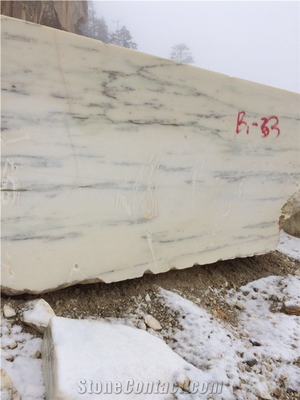 Silver White Jade Block ,China White Marble, Quarry Owner, Good Quality, Big Quantity, Marble Tiles & Slabs, Marble Wall Covering Tiles