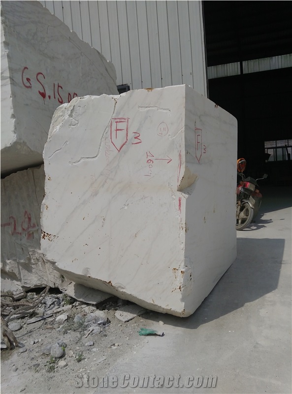 Silver White Jade Marble Block ,China White Marble, Quarry Owner, Good Quality, Big Quantity, Marble Tiles & Slabs, Marble Wall Covering Tiles