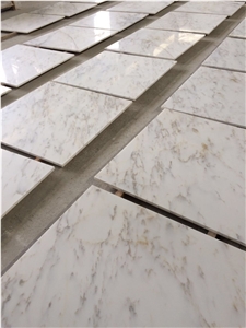 White Marble Gold Line ,China White Marble,Quarry Owner,Good Quality,Big Quantity,Marble Tiles & Slabs,Marble Wall Covering Tiles