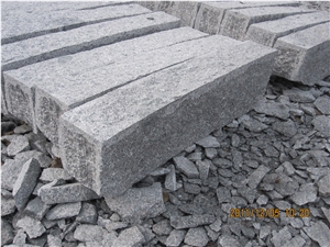 Granite Kerbstone, G341 Kerbstone, Grey Granite for Finland, Type V/R-Stone, China Granite G341 Kersbtone