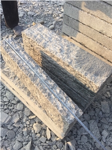 Lowest Granite G341 Kerbstone, Grey Granite Kerbstone, Pineappled Kerbstone