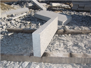 Lowest Price Granite G341 Kerbstone, Grey Granite Kerbstone, Type B Kerbstone, G341 Kerbstone