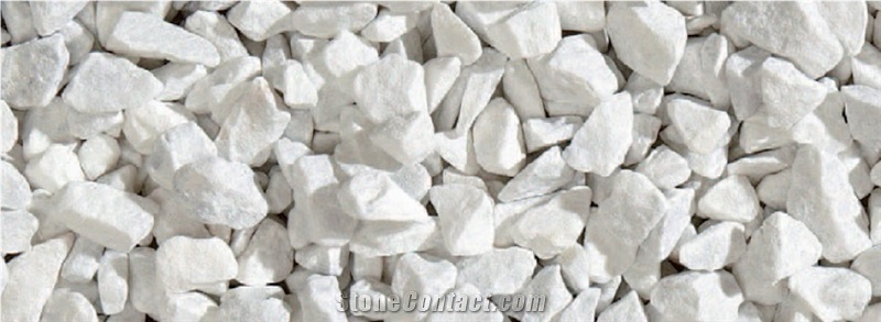 Bianco Carrara White Marble Egravels
