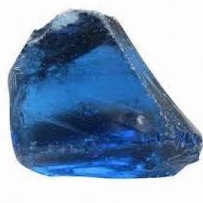 Blue Stone Glass Rock