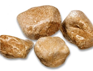 Giallo Mori Marble Gravel, Yellow Marble Pebbles