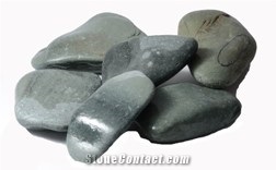 Green Flat Slate Pebbles & Gravels