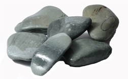 Green Flat Slate Pebbles & Gravels