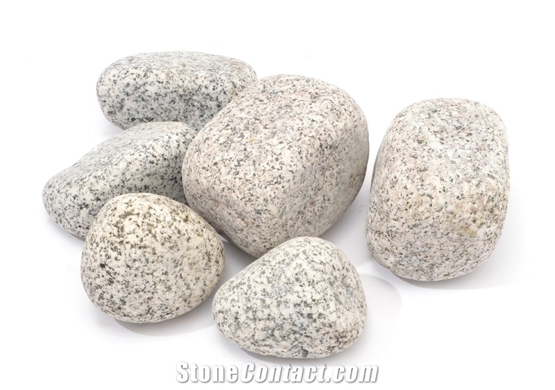 Grey Granite Balls Pebbles