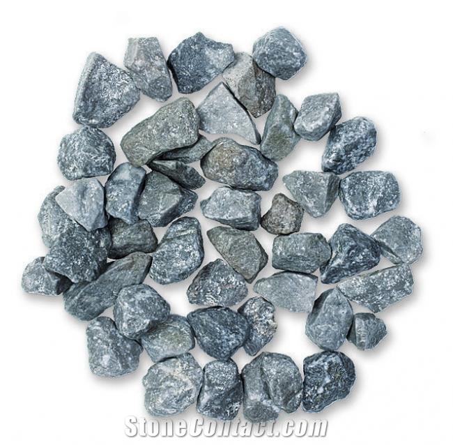 Grigio Occhialino Marble Gravels, Grey Marble Pebbles