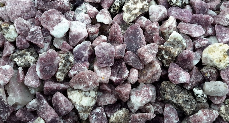 Lilac Mica Stone Pebbles & Gravels