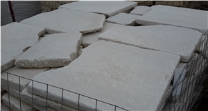 Limestone Opus Romano Cube Stone, White Limestone Pavers