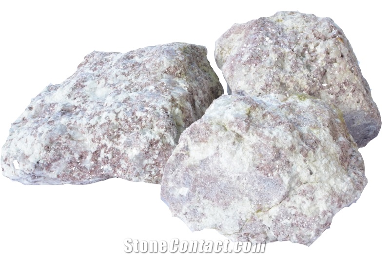 Mica Stone Rock Pink Stone Garden Rocks From Italy