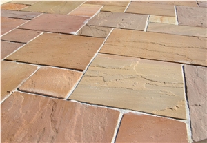 Modak Sandstone Tiles & Slabs, Brown Sandstone Flooring Tiles, Covering Tiles