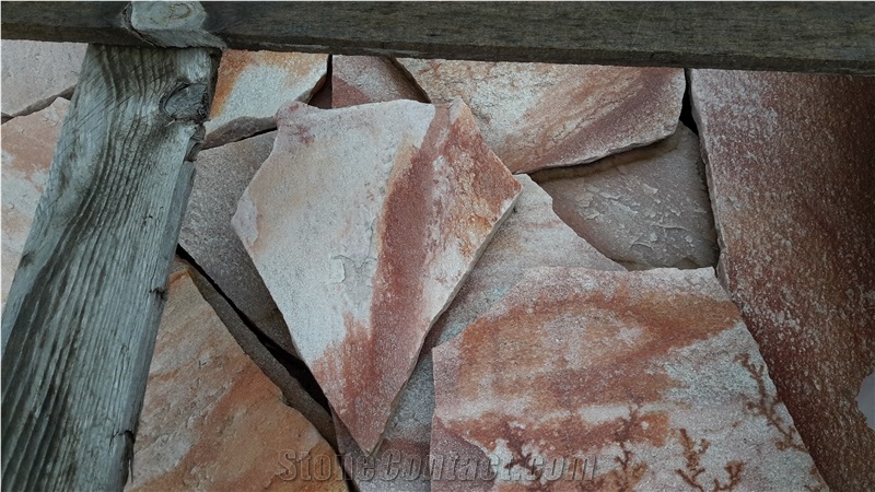 Pink Opus Quartzite Flagstones
