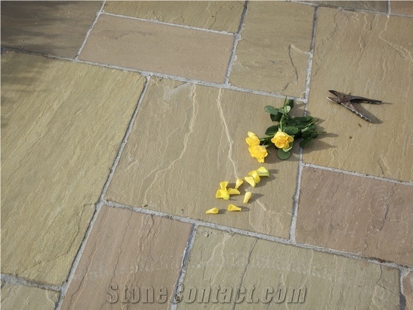 Raj Green Sandstone Tiles & Slabs, Green Sandstone Flooring Tiles, Covering Tiles