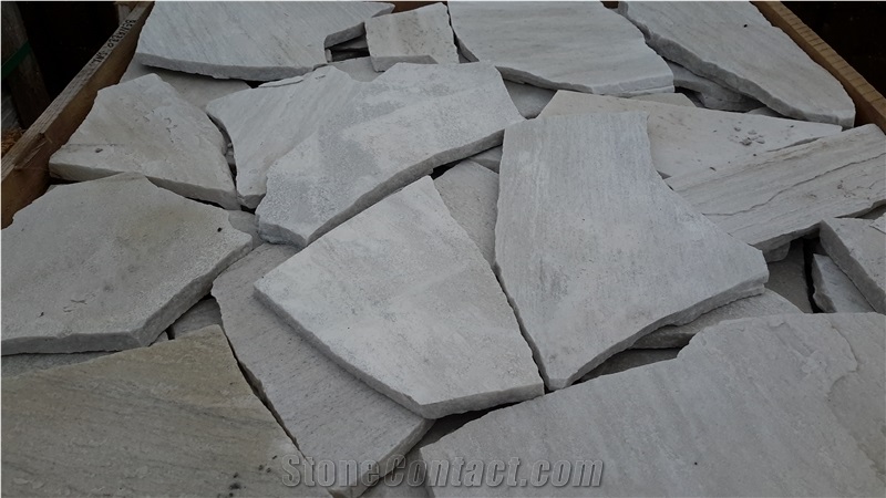 White Quartzite Flagstones