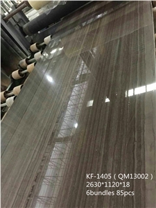 Chinese Brown Wood Marble Wooden Marble Tile & Slab