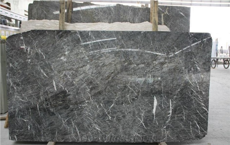 A Quality Custer Grey Marble Tiles & Slabs, China Grey Marble Tiles for Hotel Decoration