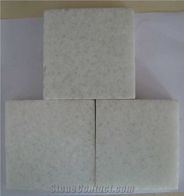 China Crystal White Marble Tiles Polished / China Absolute White Marble Slabs/Walling Tiles / Cut to Size for Hotel Bathroom Design