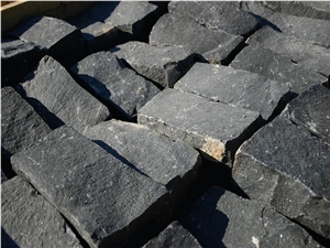 G684 Black Basalt Cube Stone/Cobble Stone Paver/ Exterior Paverment / Garden Stepping Pavements