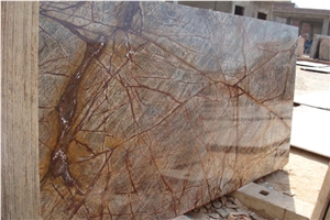 Picasso Brown Marble Tiles/ Rain Forest Brown Marble Slabs for Hotel Wall & Floor Covering /Indian Brown Marble Slabs/Tiles