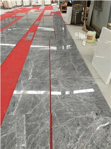 Project Show -Grey Emperador Marble Polished Tiles /Blue Pearl Marble,Pearl Blue Marble Cut to Size Slabs for Hotel Decoration Floor Covering