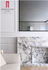 Arabescato White Marble Tile & Slab Designs White Marble Slab