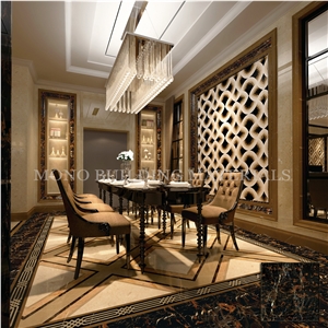 Chinese Black Marble Tile Portopo Marble Tile Design Ceramic Wall and Floor Design