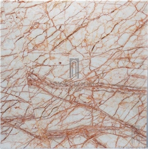 Composite Pink Marble Floor Tiles Laminated Marble