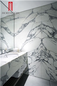 Interior Marble Designs Bookmatched White Marble Slabs Home Marble Floor Design