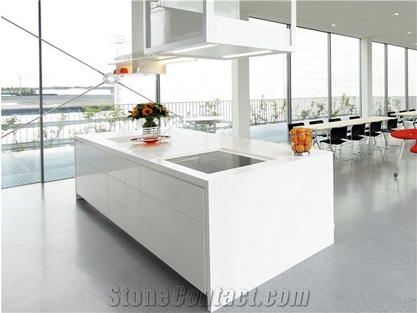 Modern Artificial Stone Modified Solid Surface Kitchen Countertops