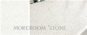White Diamonds Artificial Quartz Stone Tile & Slab Engineered Stone