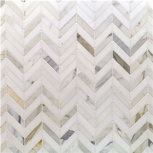 White Marble Laminated Marble Mosaic Strong Marble