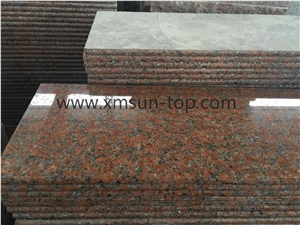 G562 Granite Stairs/Maple Red Steps/Feng Ye Red Staircase/G651 Granite/Maple Leaf Red/Maple Leaves/Stair Risers