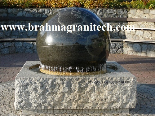 Rolling Water Globe,Rolling Ball Water Feature,Rolling Water Sphere