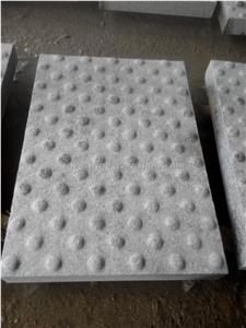 China Grey Granite Blind Stone Pavers, G603 Blind Stone Paving Sets, Outdoor Walkway Pavers, Xiamen Winggreen Manufacturer